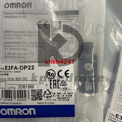 1PCS Omron E3FA-DP22 Photoelectric Sensor E3FADP22
