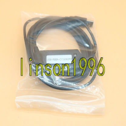 OMRON RS232 Programming Cable - R7D-BP R88A-CCG002P2 - RS232 Interface, compatible with R7D-BP and other OMRON devices - OMRON