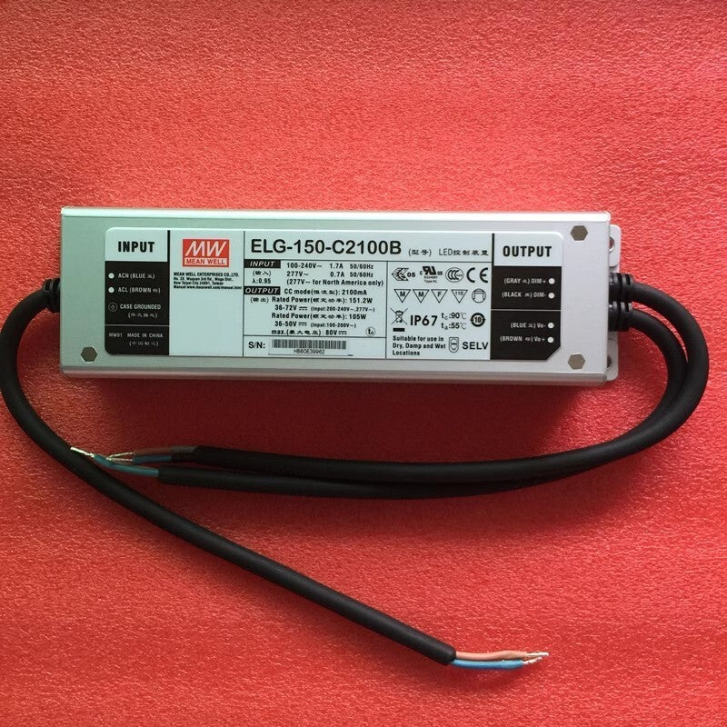 MEAN WELL ELG-150-C2100B High Voltage Constant Current Power Supply