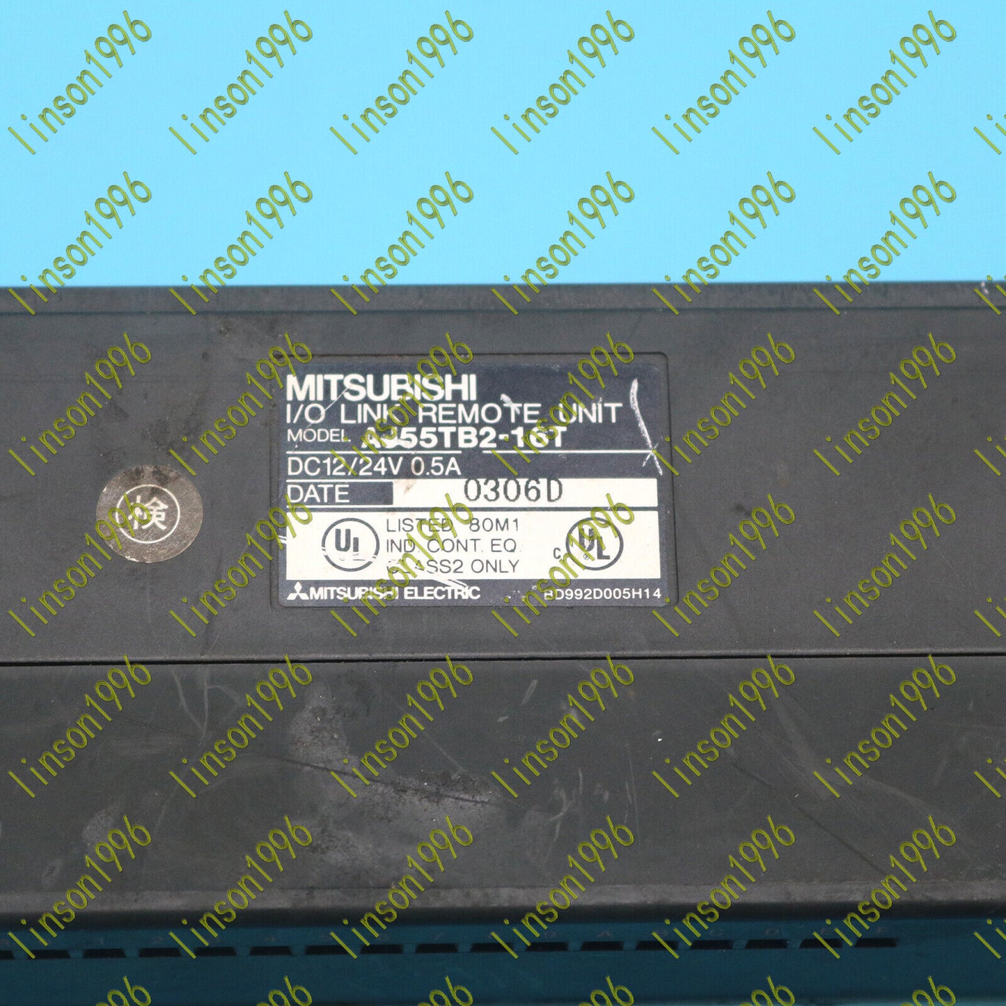 Used Mitsubishi AJ55TB2-16T Tested PLC Module - MITSUBISHI