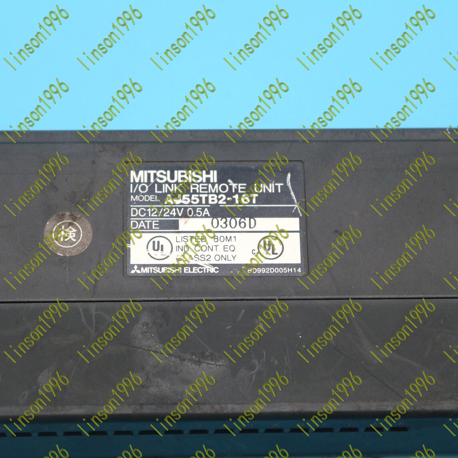 Used Mitsubishi AJ55TB2-16T Tested PLC Module - MITSUBISHI