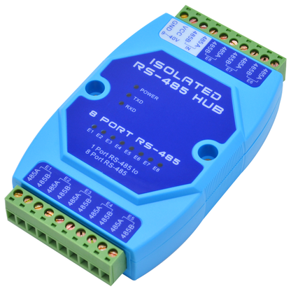 new 8-channel rs485 splitter 485 sharer Industrial grade optically isolated repeater - KOEED