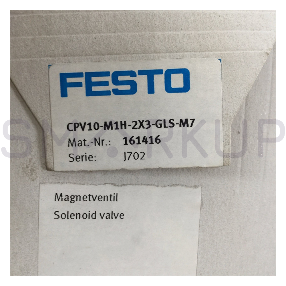 new In Box FESTO CPV10-M1H-2X3-GLS-M7 Solenoid Valve
