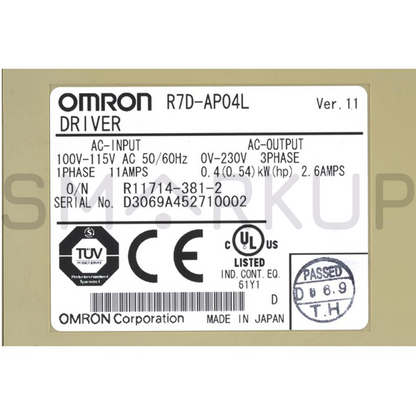 new In Box OMORN R7D-AP04L Servo Drive