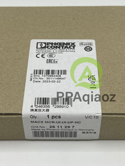 Phoenix Contact MACX MCR-UI-UP-NC Isolation Amplifier - PHOENIX CONTACT