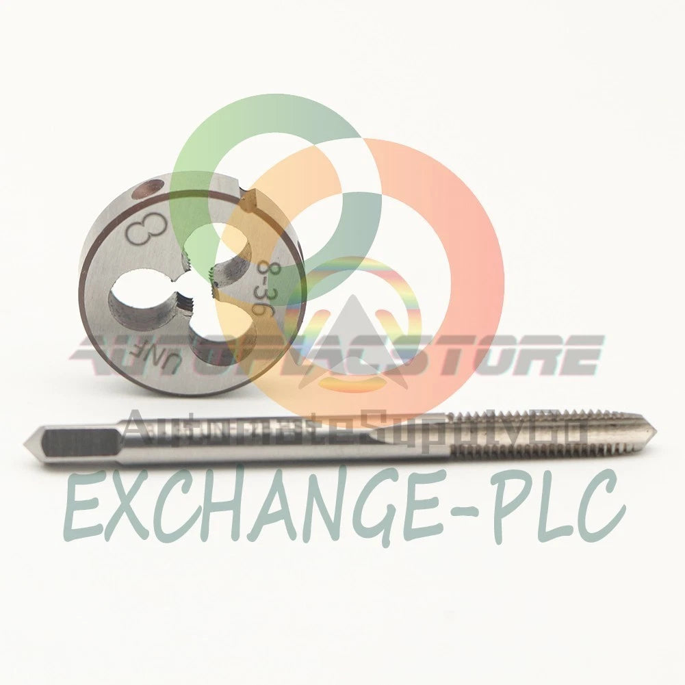No 8-36 UNF Tap and Die Set Right Hand, 8 x 36 UNF Thread Tap and Round Die