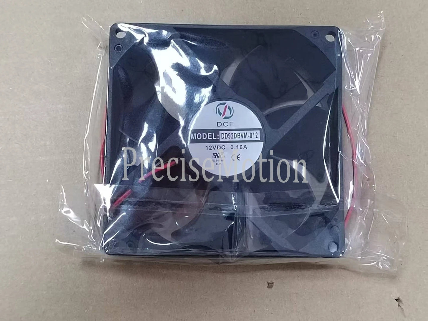 DCF DD92DBVM-012 9025 DC12V 0.16A 9CM 2-Wire Inverter Cooling Fan