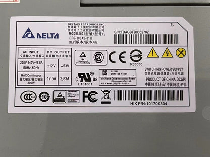 new 1PC Delta DPS-300AB-81B Haikang POE hard disk recorder power supply