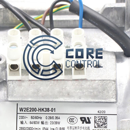For W2E200-HK38-01 230VAC 64W 50/60Hz 2550-2800min 225*80MM Cooling Fan