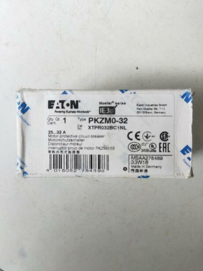 1PCS Eaton Moeller PKZM0-32 PKZM032 Circuit Breaker 25-32A In Box
