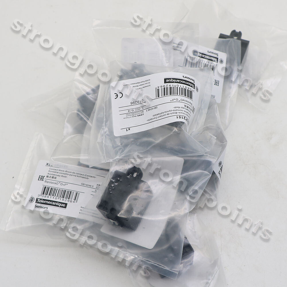 new (10PCS) Tele XE2SP2151 LIMIT SWITCH CONTACT BLOCK 1NC+1NO SNAP ACTION SC