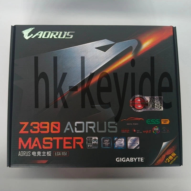 Gigabyte Z390 AORUS MASTER Motherboard Intel Z390 LGA 1151 DDR4 M.2 ATX HDMI~