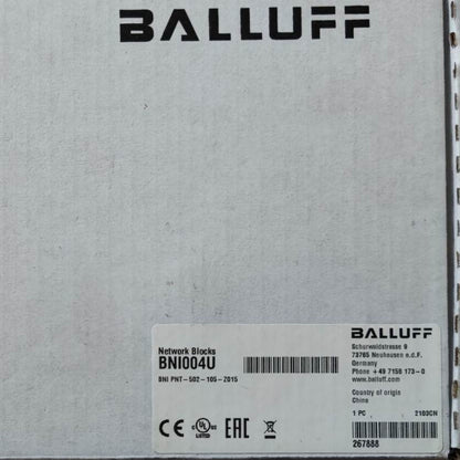 New 1PC BALLUFF BNI004U BNI PNT-502-105-Z015 Network Module Ping - BALLOFF