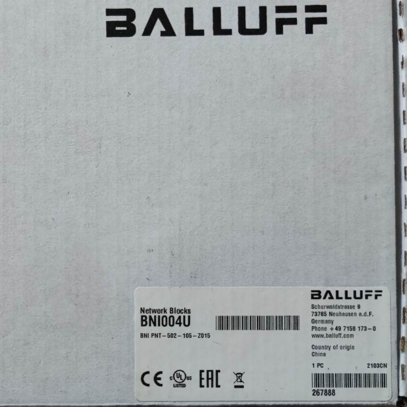 new 1PC  BALLUFF BNI004U BNI PNT-502-105-Z015 Network Module ping