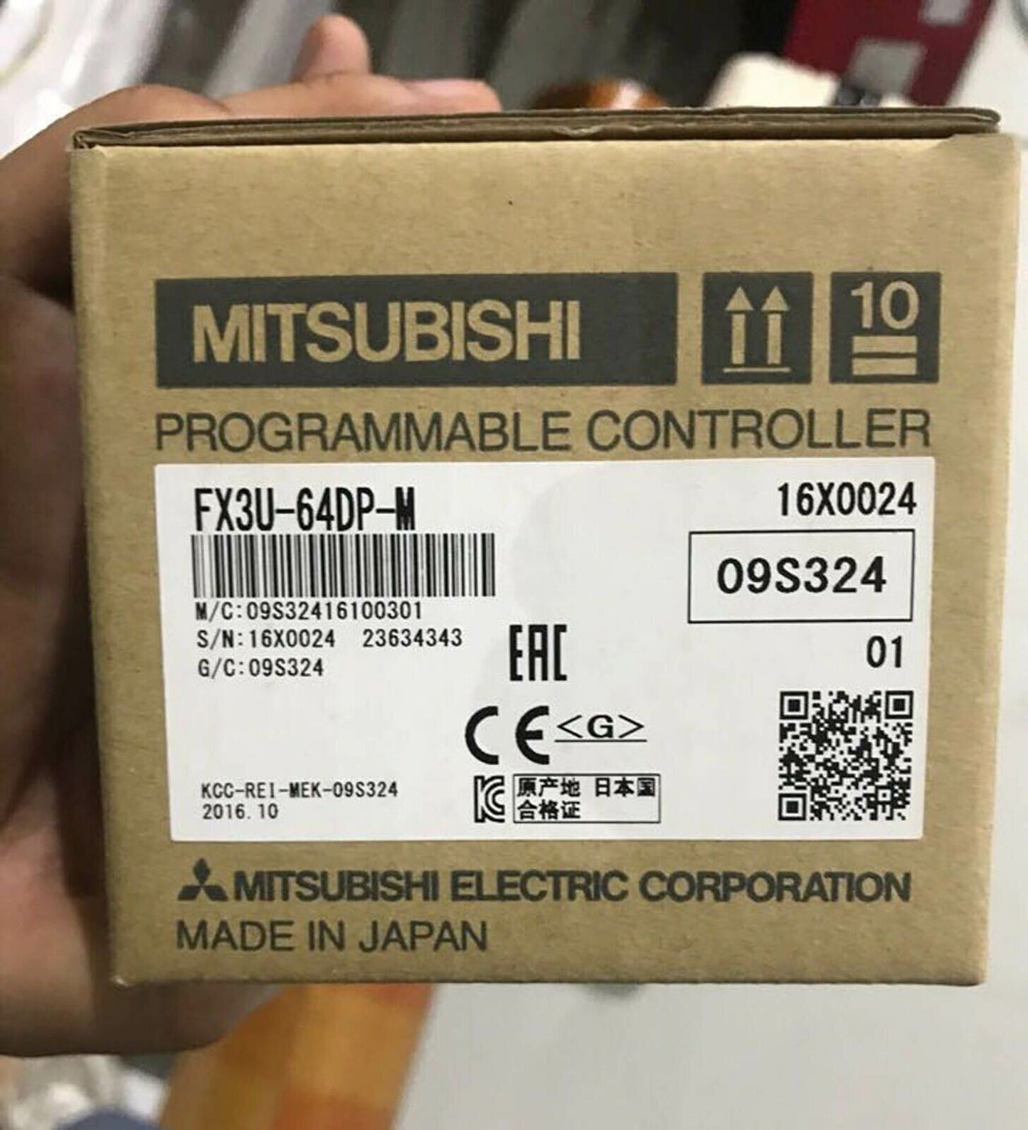 Mitsubishi FX3U-64DP-M programmable controller - MITSUBISHI