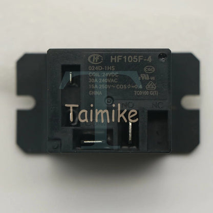 1PC HONGFA HF105F-4-024D-1HST 24VDC Power Relay 4Pins 30A 240VAC