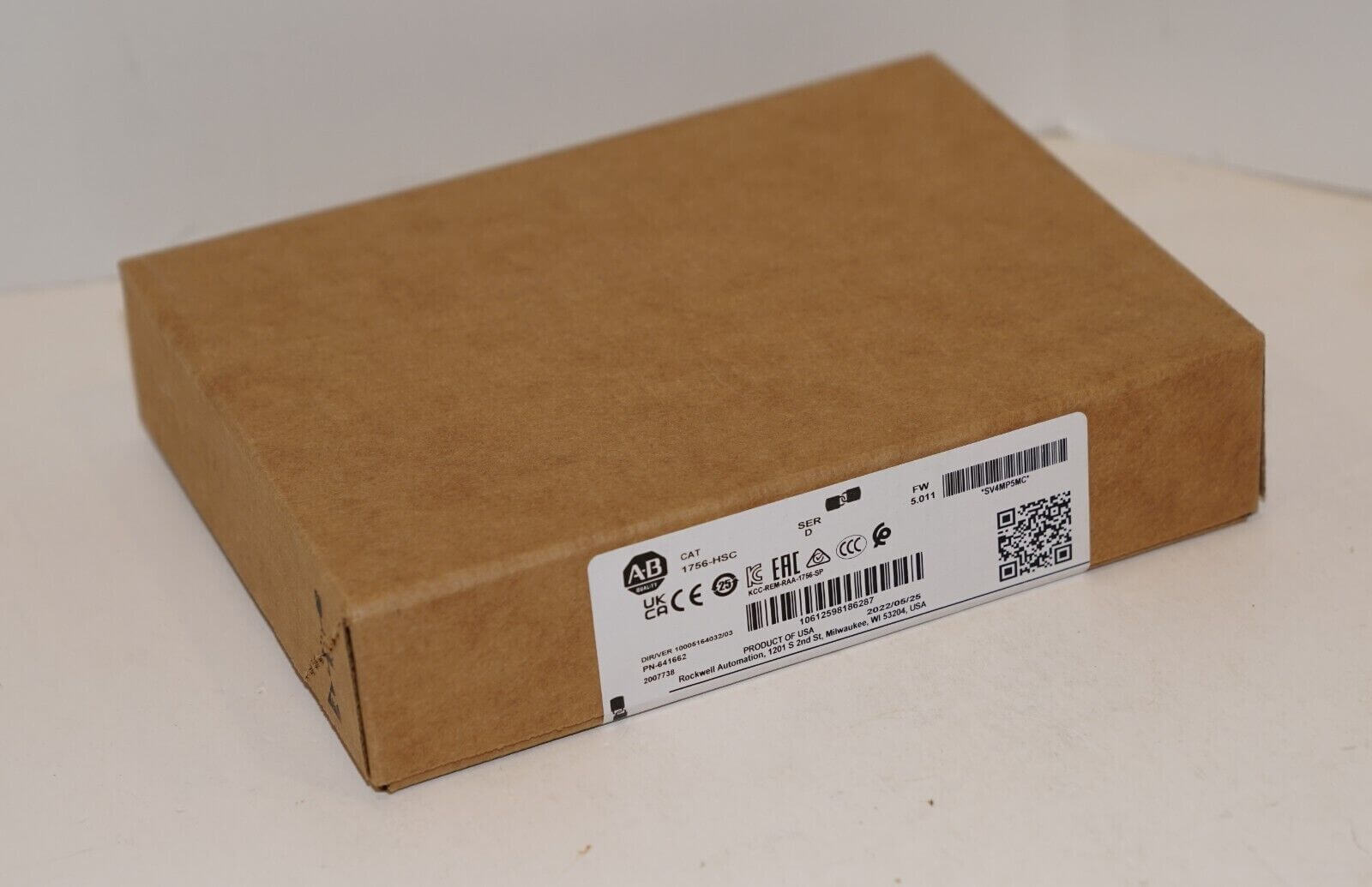 Allen-Bradley 1756-HSC SER D ControlLogix High Speed Counter Module New Sealed - ALLEN-BRADLEY