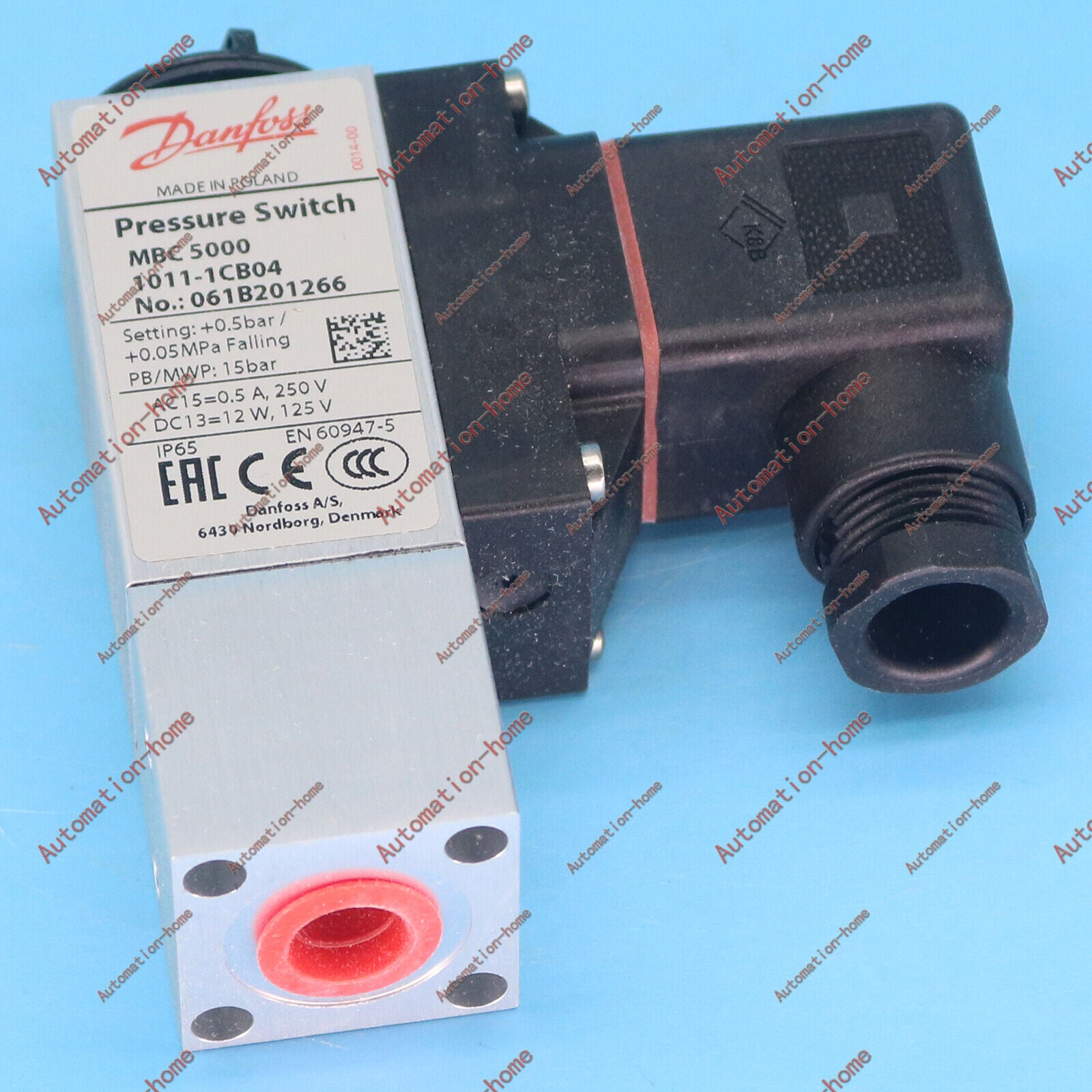 1PC Danfoss MBC 5000 061B201266 Pressure Switch - DANFOSS