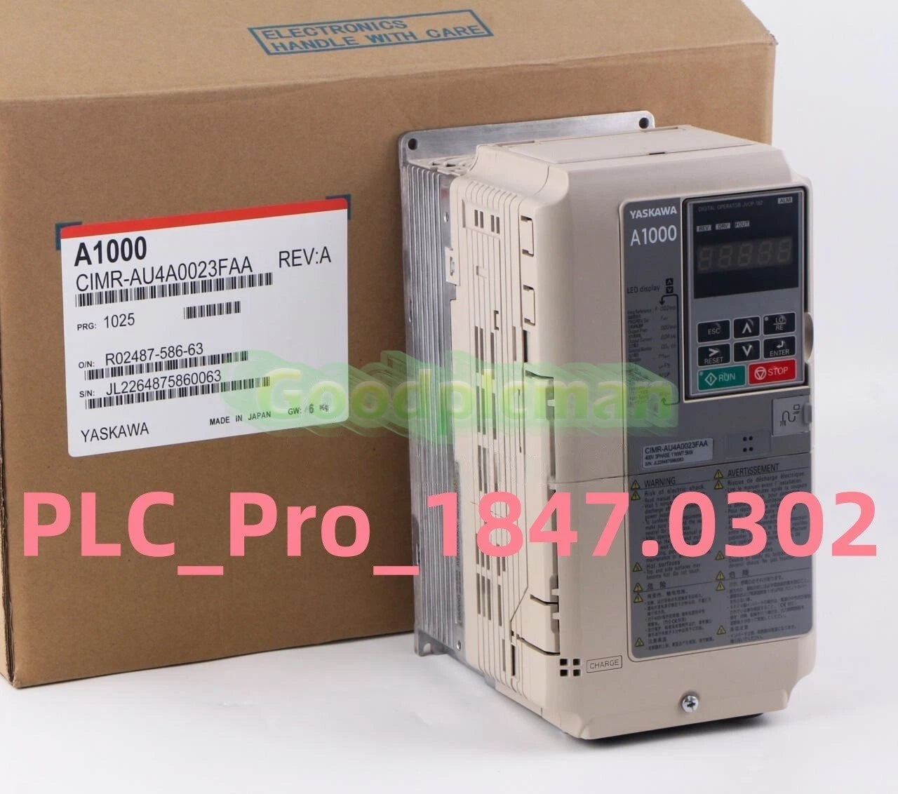 1PCS YASKAWA CIMR-AU4A0023FAA Frequency converter A1000 AC Drive