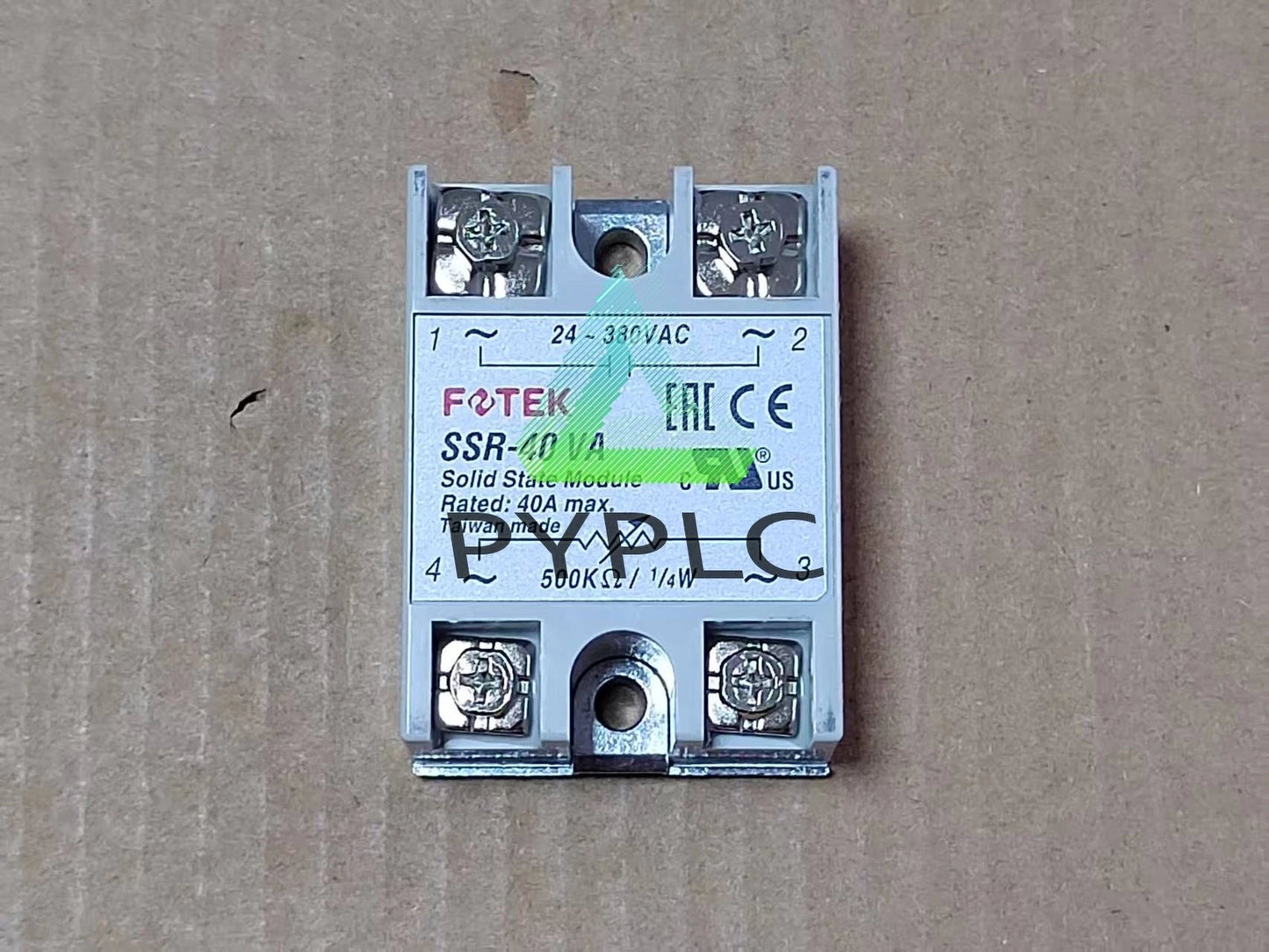 1PCS Fotek SSR-40VA SSR40VA Solid State Module -~