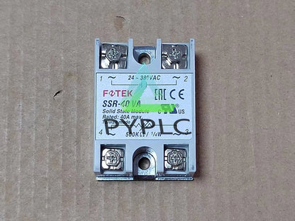 1PCS Fotek SSR-40VA SSR40VA Solid State Module -~