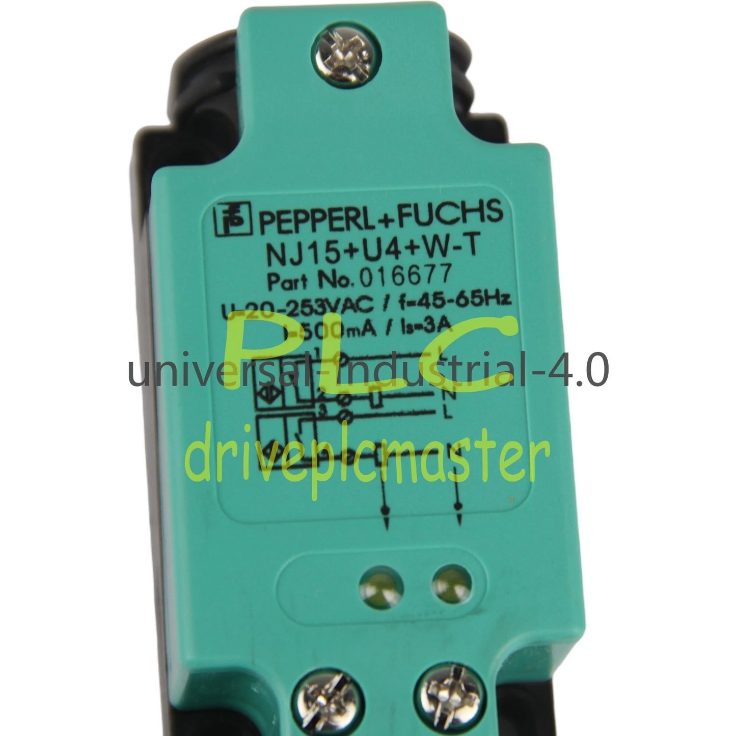 PEPPERL+FUCHS NJ15+U4+W-T Inductiver Sensor 300VDC 500mA 3A #dr