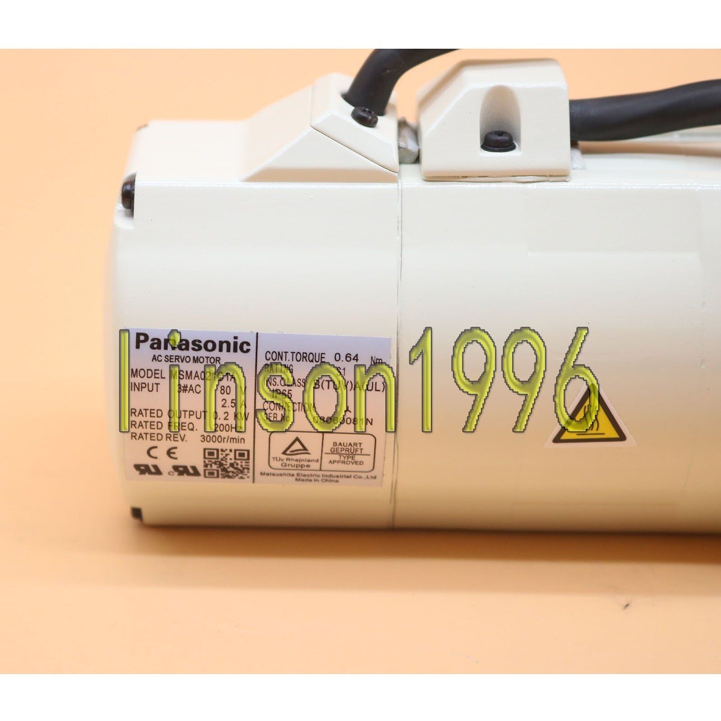 used Panasonic AC Servo Motor MSMA021C1A Tested - PANASONIC