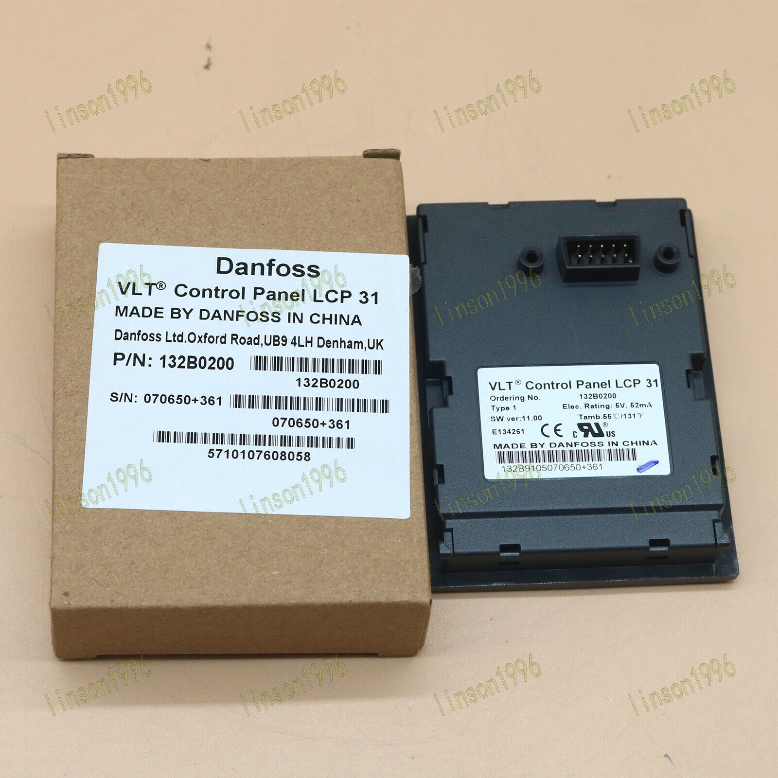 Danfoss Operation Panel LCP31 132B0200 1-Year - DANFOSS