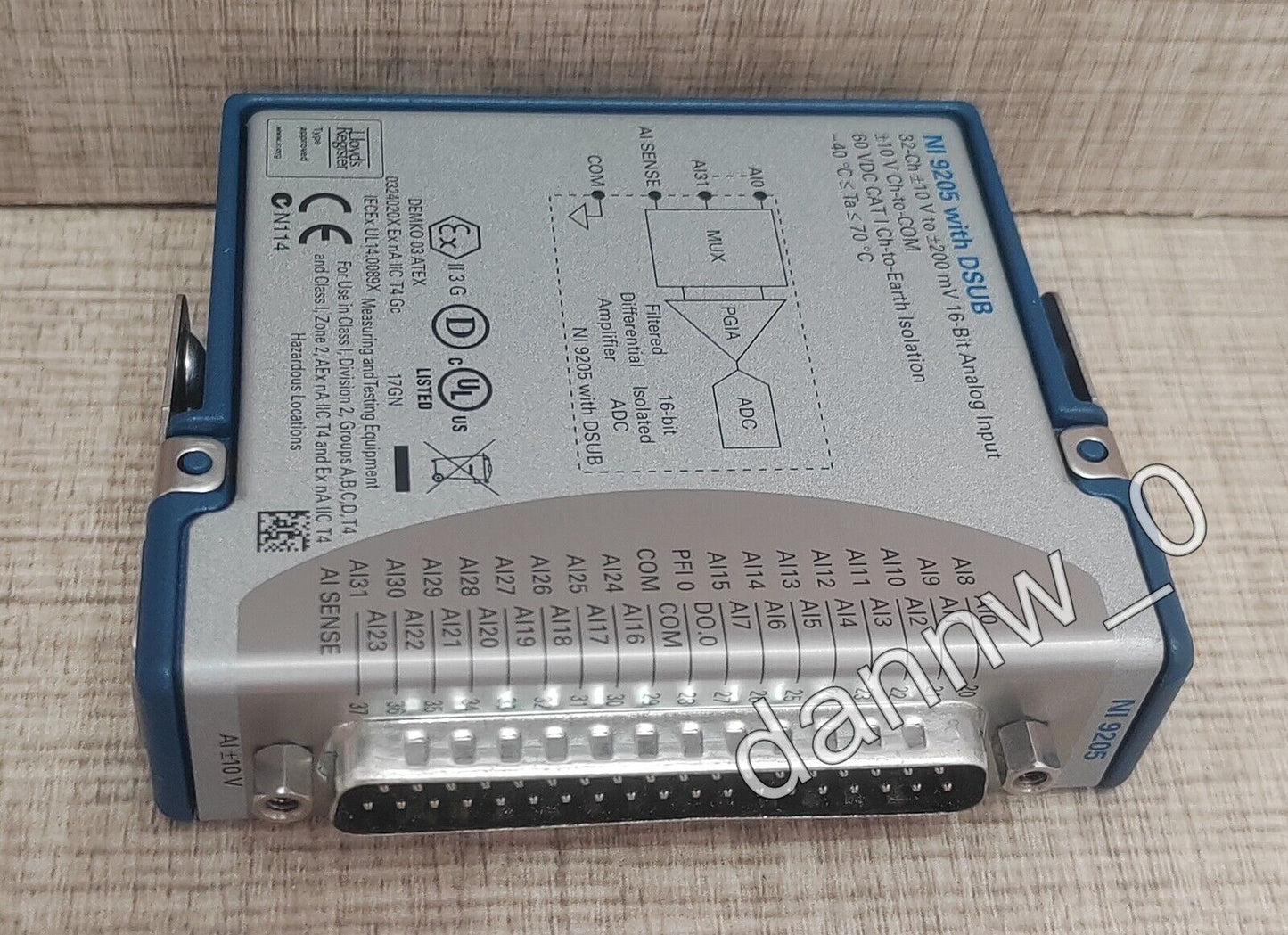 National Instruments NI 9205 C-series voltage input module - NATIONAL INSTRUMENTS