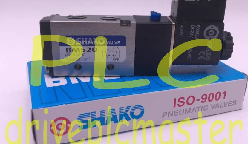 1PC SHAKO pneumatic solenoid valve BM520 DC24V #dr