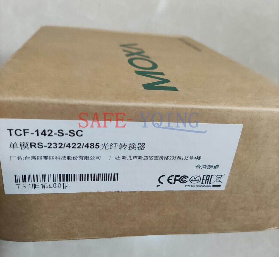 new 1PCS MOXA TCF-142-S-SC Fiber optic converter - MOXA