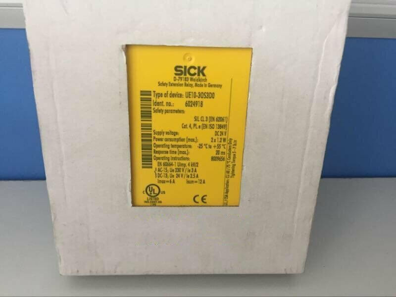 ONE NEW FOR SICK Safety Relays UE10-30S3D0 1 Piece SHIP - ONE NEW FOR SICK