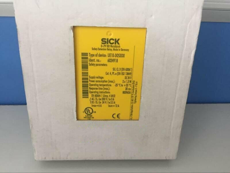 ONE NEW FOR SICK Safety Relays UE10-30S3D0 SHIP 1PC NEW