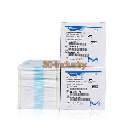 EZ-Pak White Mesh Filter 47mm 0.45um Sterile - 150pcs/box - EZ-PAK