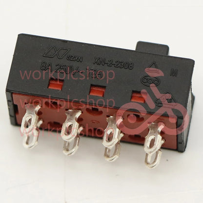 10PCS FOR XN-2-2308 Power Slide Switch 8 Pin 3-speed #WS
