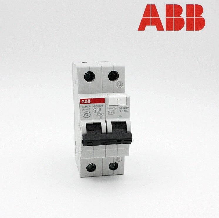 1PCS ABB GSH201 Series Air-Switch Circuit Breaker C-Type,1P+N,