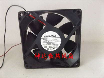 1pcs NMB 3610vl-05w-b50 24V 0.29A 9cm 2-wire dual ball cooling fan