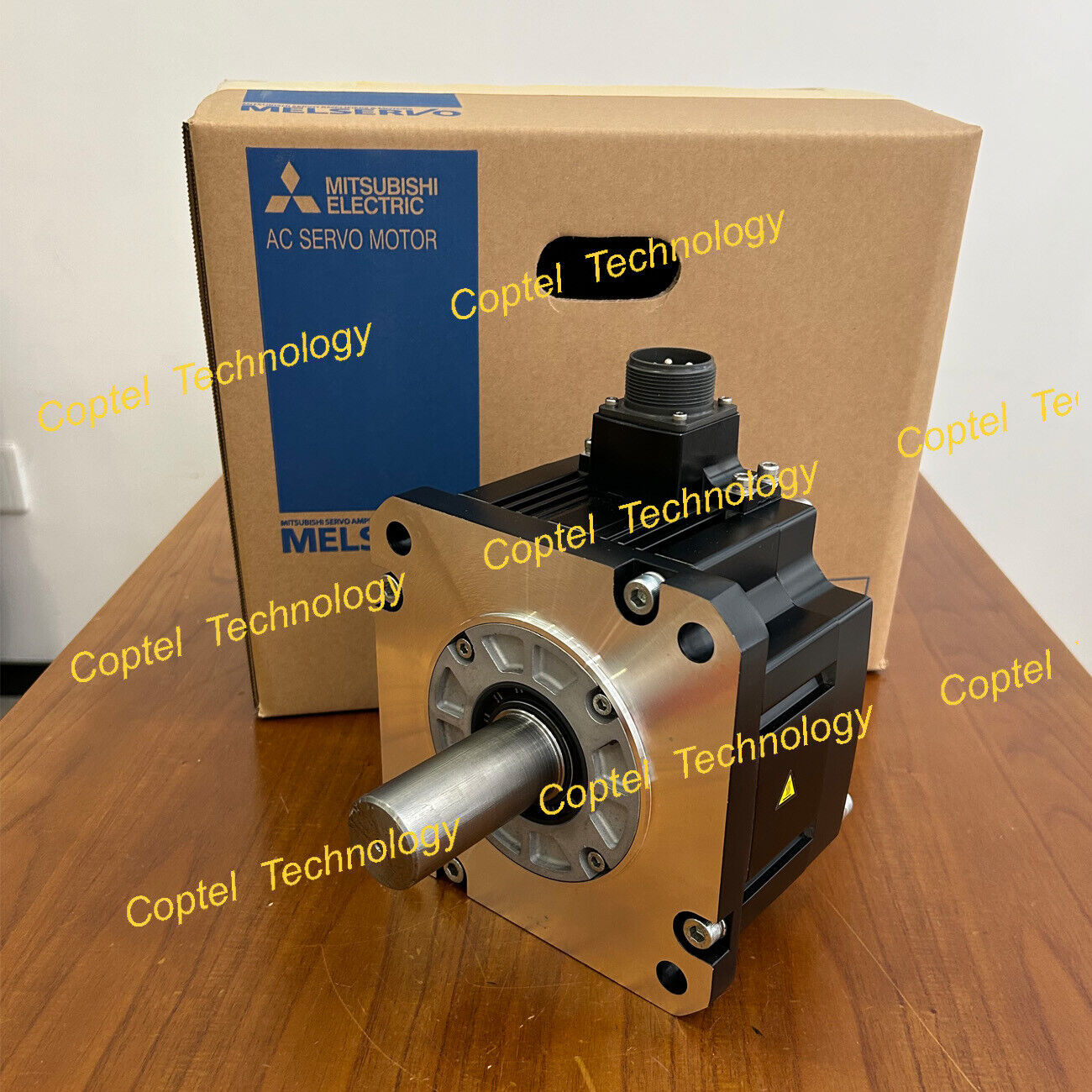 New Mitsubishi HF204S 3AC Servo Motor: 132V, 10A, 2KW, 300 RPM - MITSUBISHI