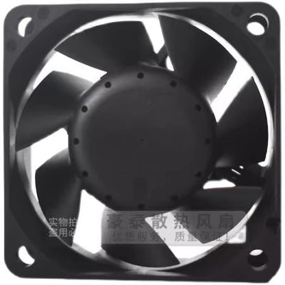 Delta AFB0612M 6025 DC12V 0.16A 3-Wire Dual Ball Mute Cooling Fan