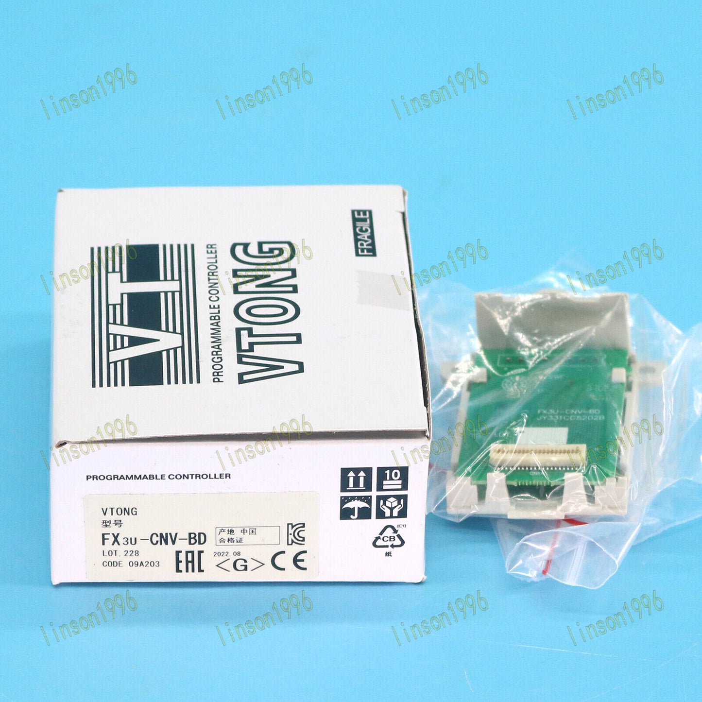 new Mitsubishi FX3U CNV BD PLC Terminal FAST - MITSUBISHI