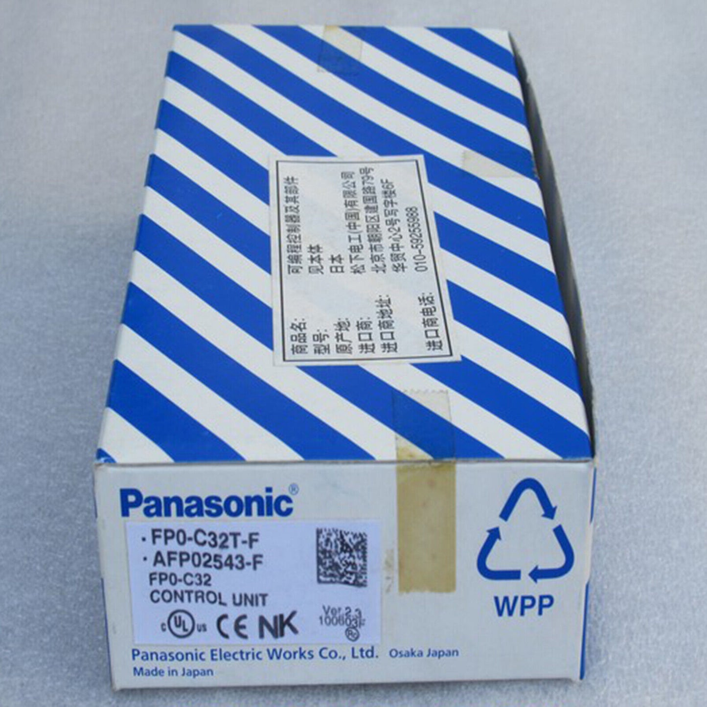 1-Unit Panasonic PLC FP0-C32T-F Power Factor Correction 32T 200W 0.8 PF 1-Phase 120V 60Hz - PANASONIC