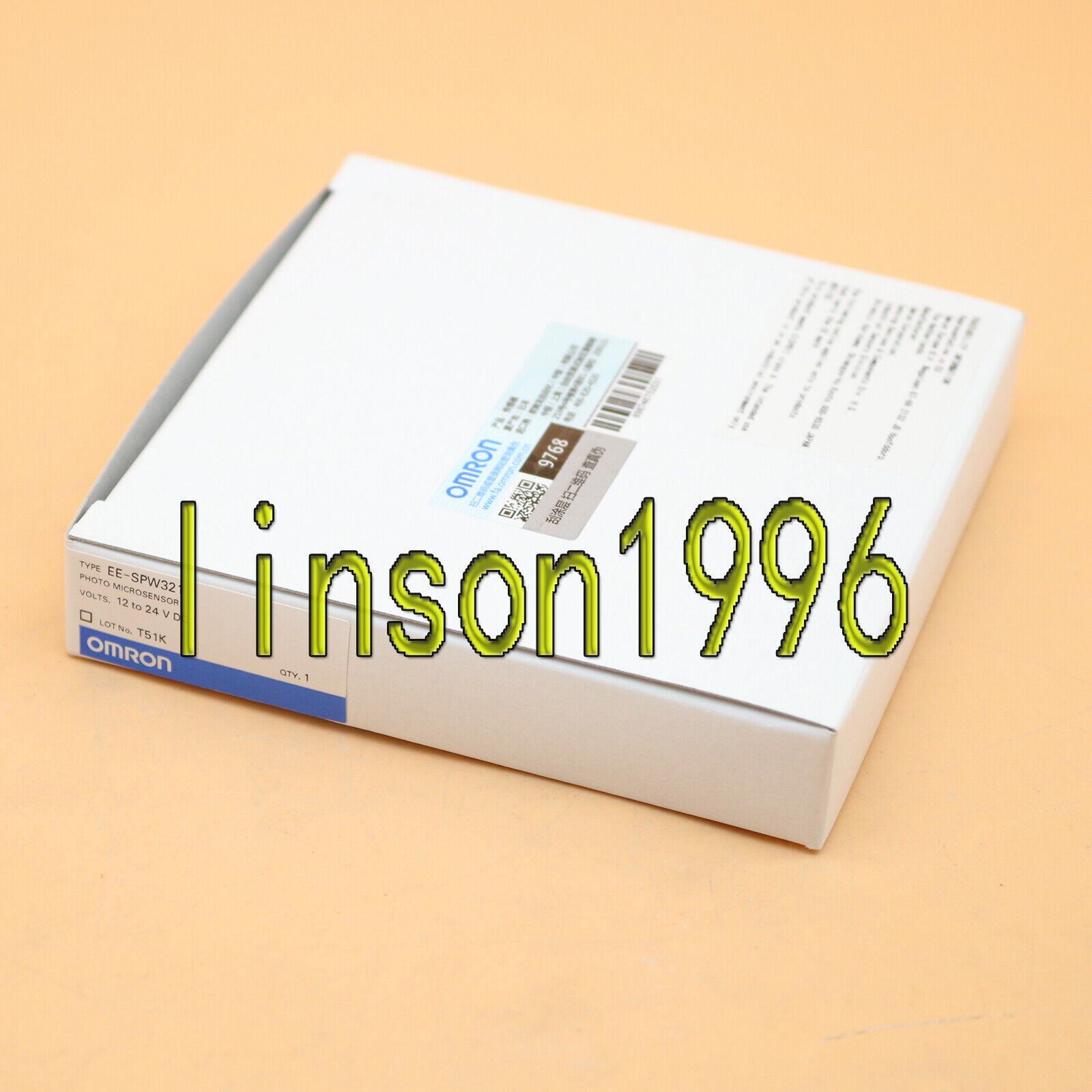 Omron EE-SPW321 12-24VDC Photoelectric Sensor, 1-Year Warranty - OMRON