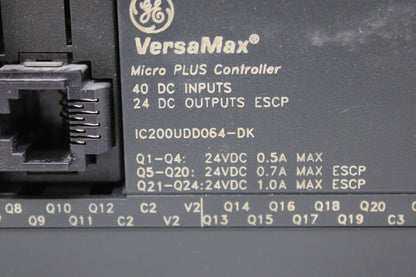 used GE Fanuc IC200UDD064-DK IC200UDD064 Controller - GE FANUC