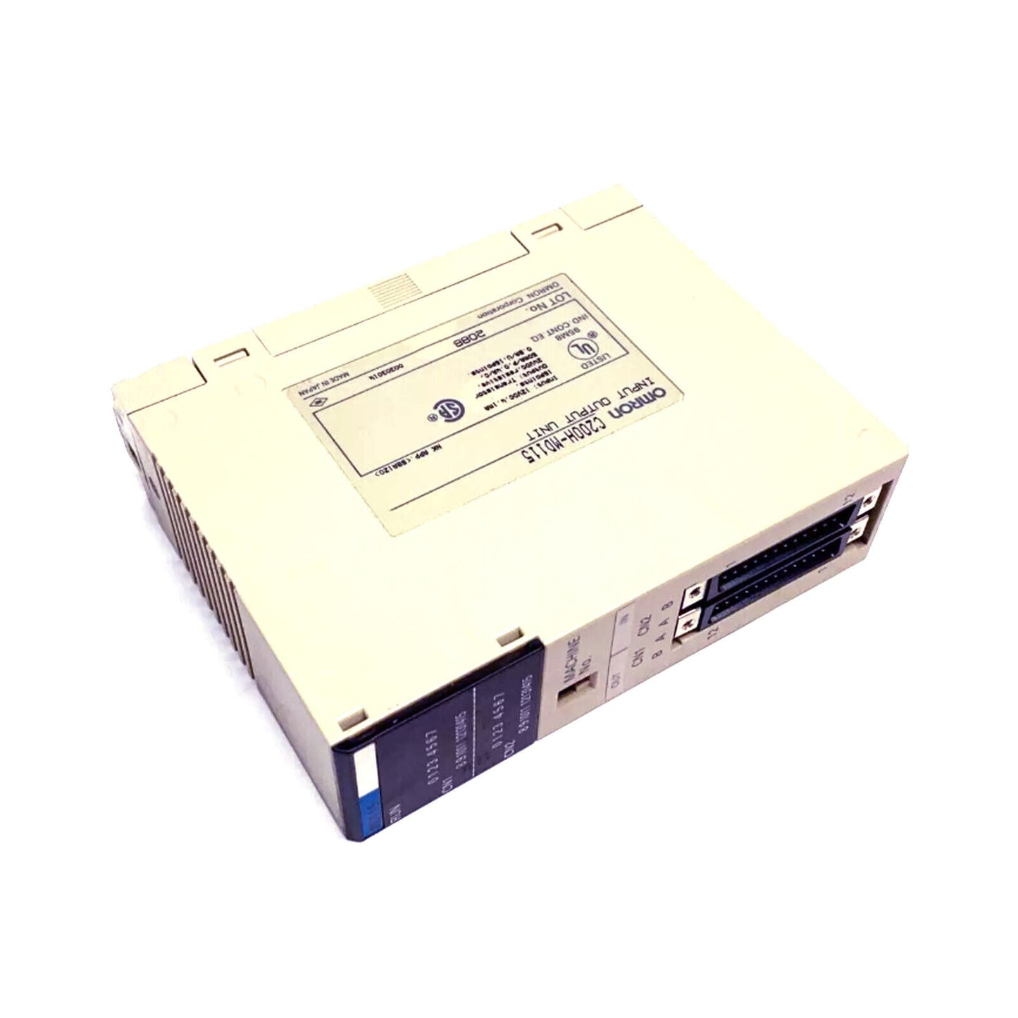 OMRON C200H-MD115 PLC MODULE 12VDC 16/16 128POS TERM BLK - OMRON