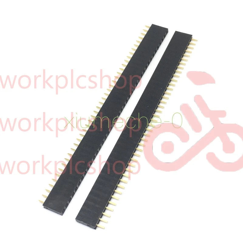 20PCS 40Pin 2.54mm Single Row Straight Female Pin Header Strip PCB Ardunio