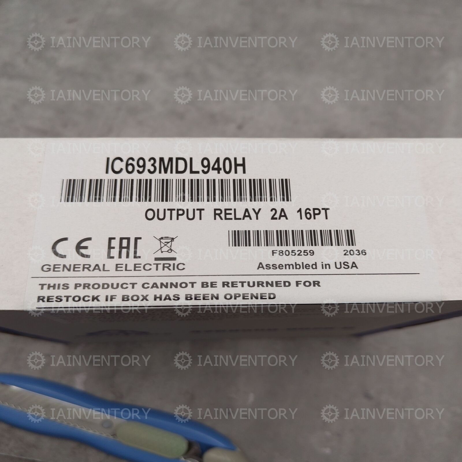 GE Fanuc IC693MDL940H Output Module - High Performance Module - GE FANUC
