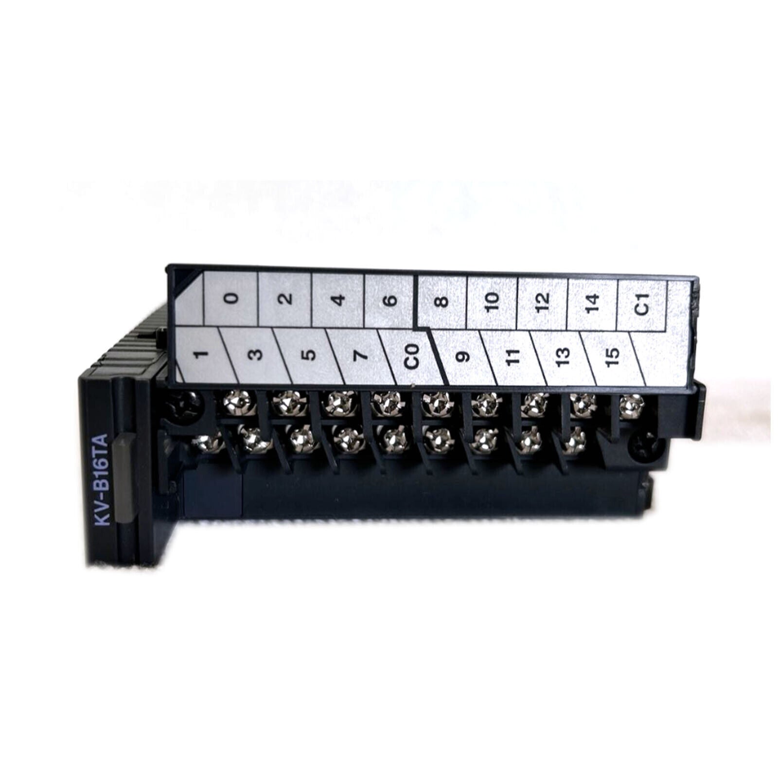 Keyence KV-B16TA Transistor Sink Module 16Pt Screw Terminal Block - KEYENCE