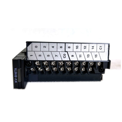 Keyence KV-B16TA Transistor Sink Module 16Pt Screw Terminal Block - KEYENCE
