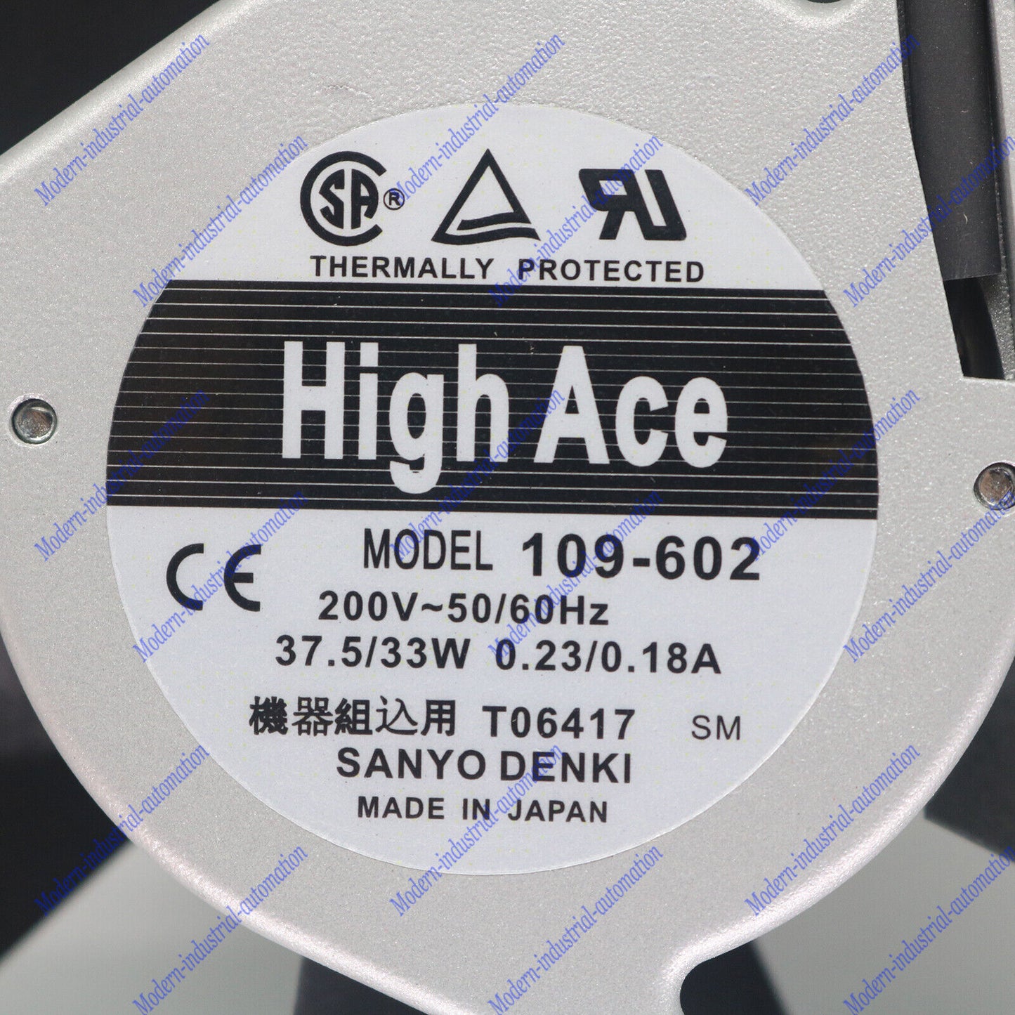 new 1PC Sanyo 109-602 0.23/0.18A 37.5/33W inverter server axial cooling - SANYO