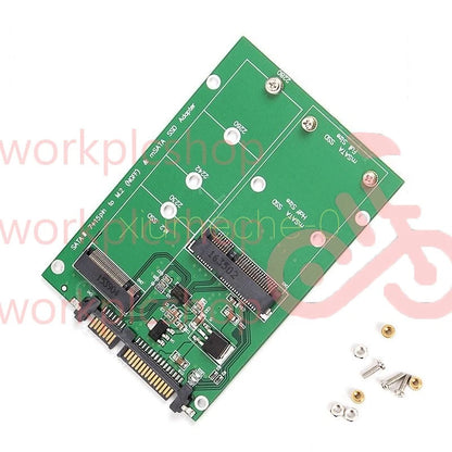 mSATA SSD to SATA M.2 B / B+M KEY NGFF & 2.5" III Board Adapter Converter Card M